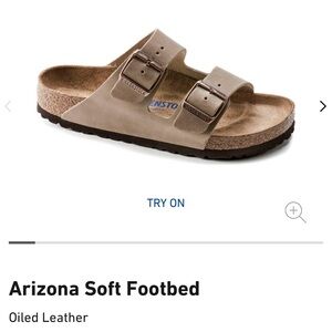 Birkenstock Women’s Size 38 in the color Oiled Leather, Arizona Soft Footbed